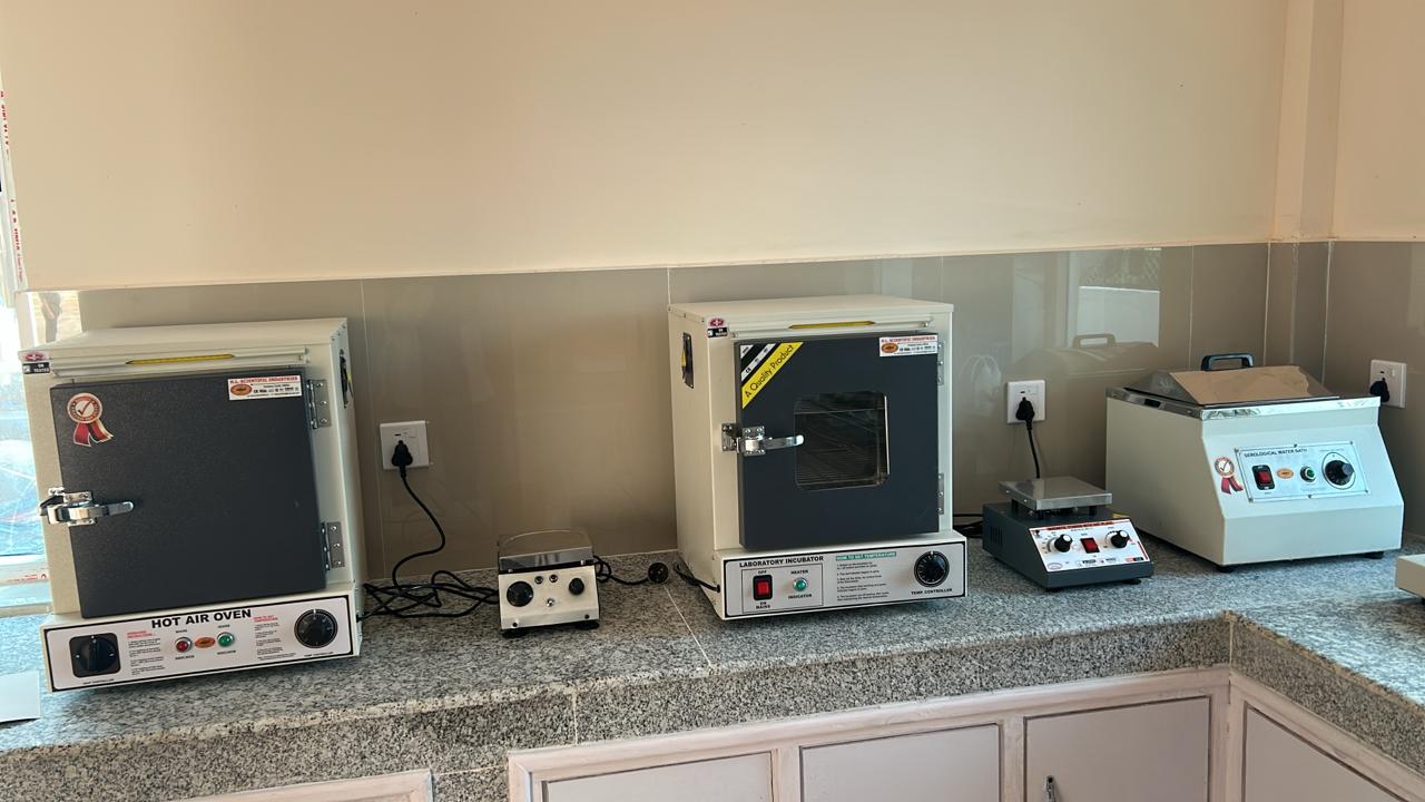 Laboratory setup and training to operators at Charikot, DEWATS